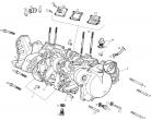 Original Parts para Derbi Senda SM DRD EVO 2008-2010 Motor D50B0